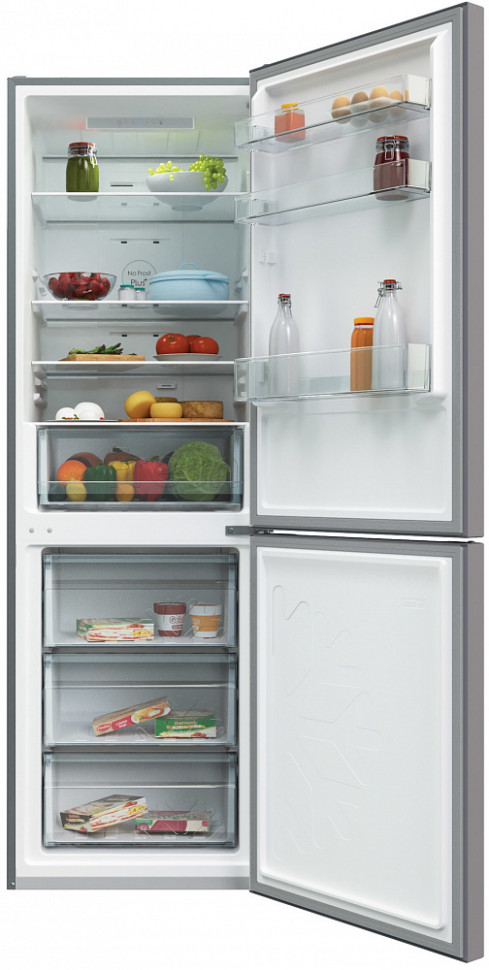 Холодильник с морозильником Candy CCRN 6180S Холодильник с морозильником Candy CCRN 6180S