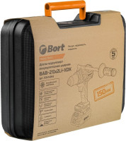 Ударная дрель-шуруповерт BORT BAB-21Ix2Li-XDK 93414943 (с 2-мя АКБ, кейс)
