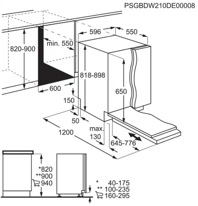 Посудомоечная машина AEG FSB53927Z Посудомоечная машина AEG FSB53927Z
