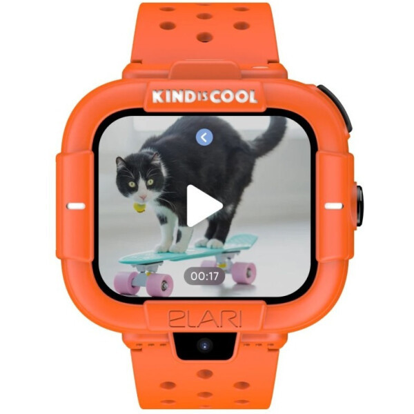 Детские умные часы Elari KidPhone MB (оранжевый)