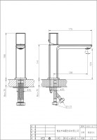 Смеситель Haiba HB10577 (хром)
