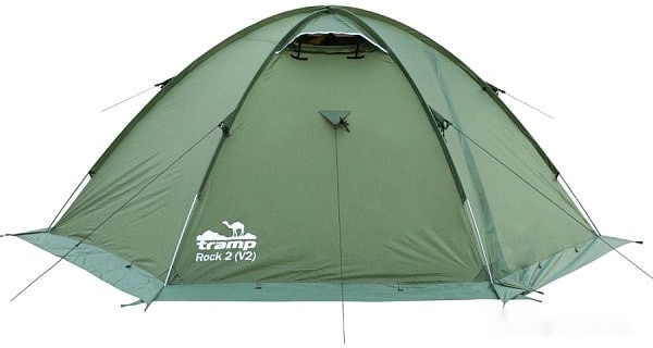 Палатка Tramp Rock 2 v2 (зеленый)
