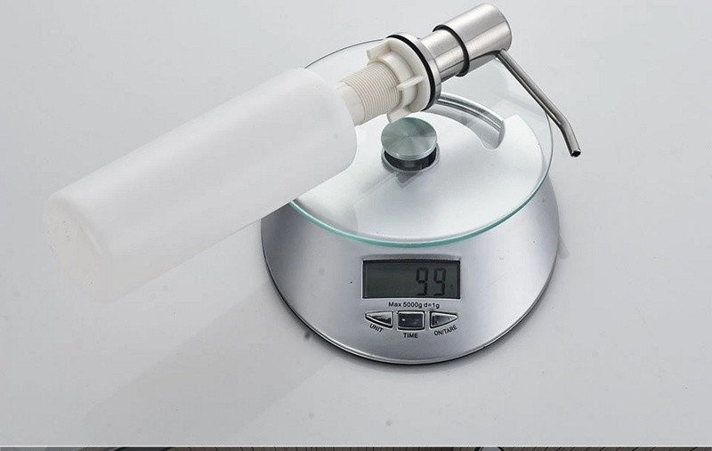 Кухонная мойка БелЭворс Vega L + смеситель W74004-9 + дозатор L405-1 (серый/сатин)