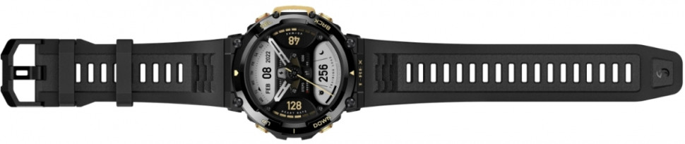 Умные часы Amazfit T-Rex 2 (звездно-черный/золотистый)