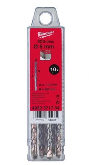 Набор буров Milwaukee SDS+ 12х210