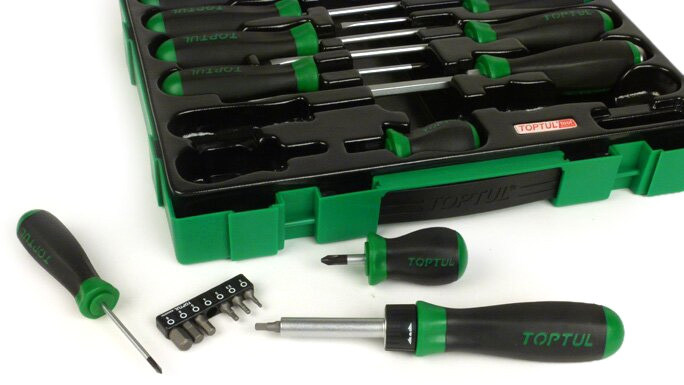 Набор отвёрток Toptul GZC20050 20 предметов