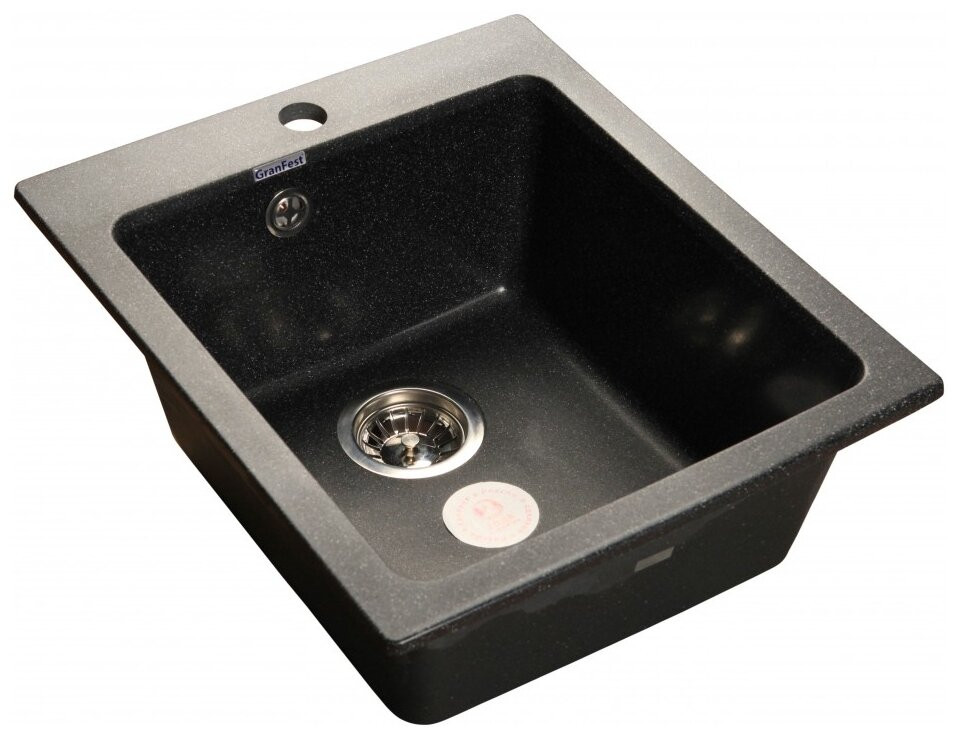 Кухонная мойка GranFest Practic GF-P505 (черный)