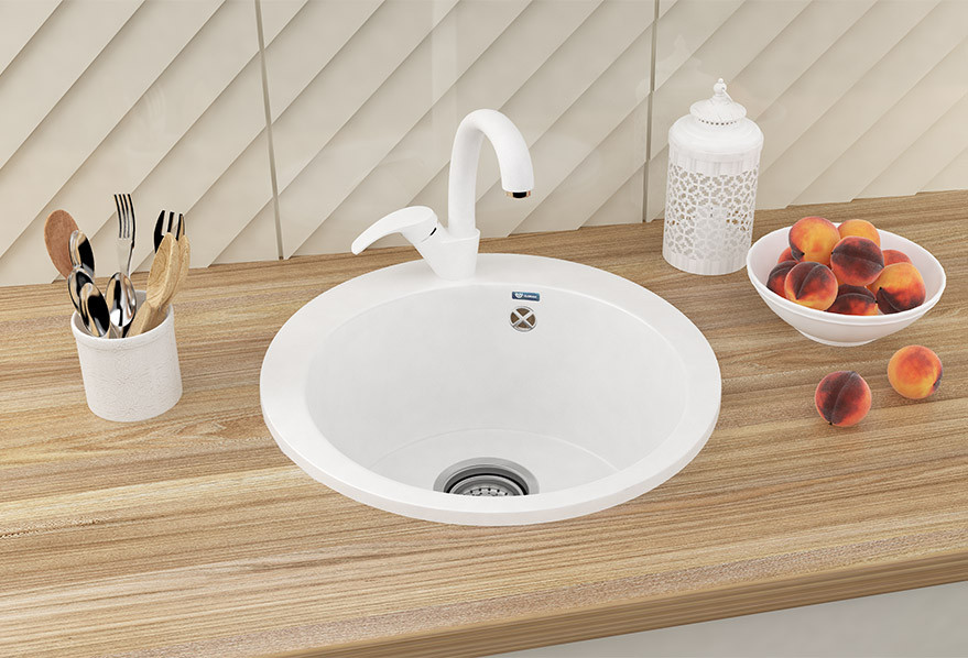 Смеситель Ulgran U-007 328 (БЕЖЕВЫЙ)