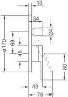 Смеситель Villeroy &amp; Boch Architectura TVS10335300061