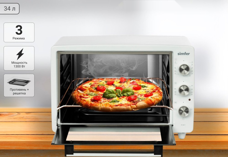 Мини-печь Simfer M3411 Albeni Comfort