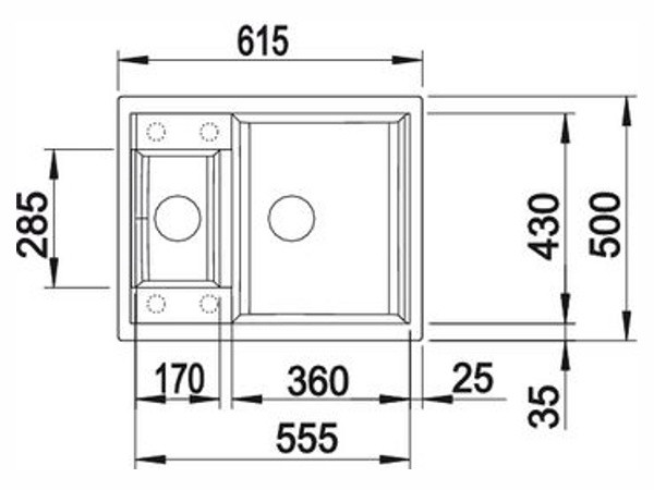 Кухонная мойка Blanco Metra 6 белый