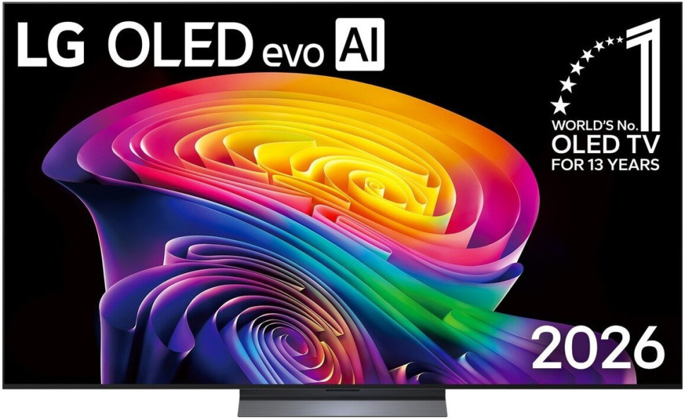 Телевизор LG OLED evo AI C6 OLED77C6RLA