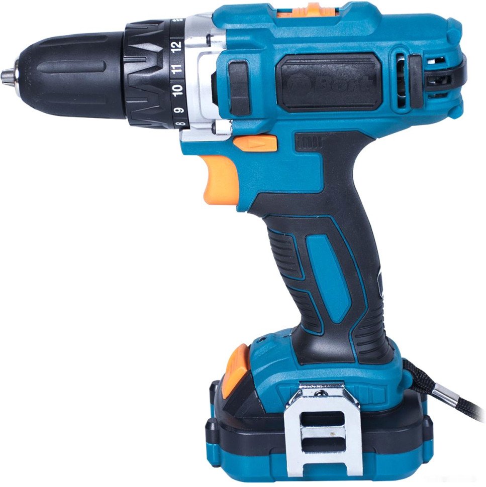 Дрель-шуруповерт BORT BAB-14X2LI-XDK (с 2-мя АКБ)