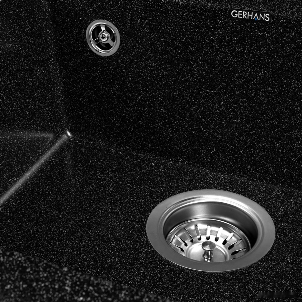 Кухонная мойка Gerhans A11 (черный)