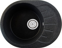 Кухонная мойка Berge BR-5801 (черный матовый)