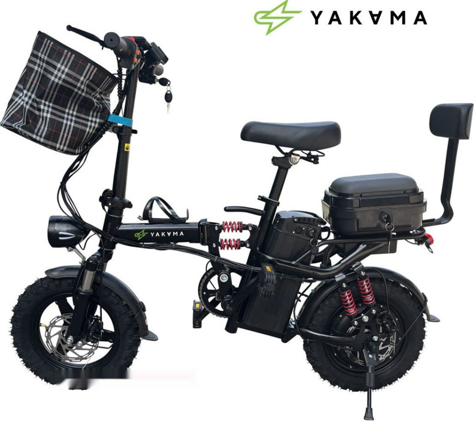 Электровелосипед Yakama R5 (черный)