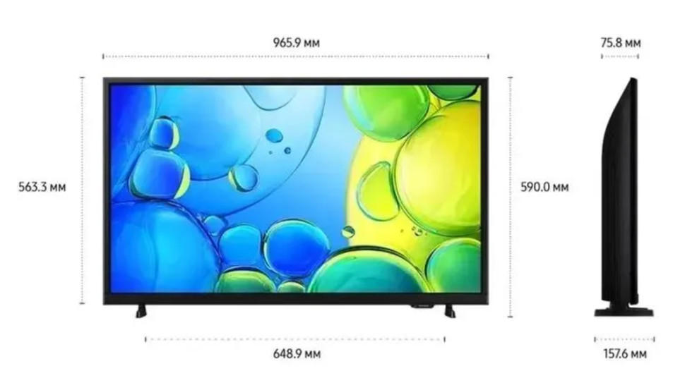 Телевизор Samsung Full HD F6000 UE43F6000FUXRU