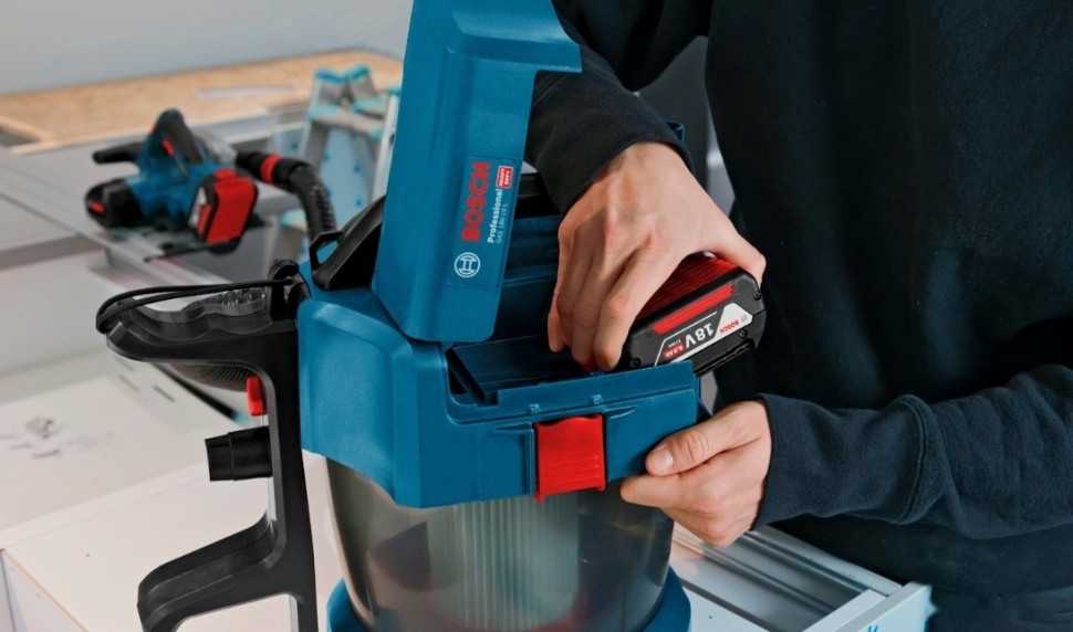 Пылесос Bosch GAS 18V-10 L Professional (без аккумулятора)