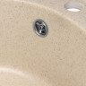 Кухонная мойка Saniteco Nova (бежевый)