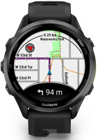 Умные часы Garmin Forerunner 970 47 мм (темно-серый/серый)