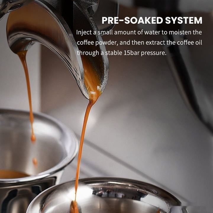 Рожковая кофеварка Hibrew H7 (серебристый)