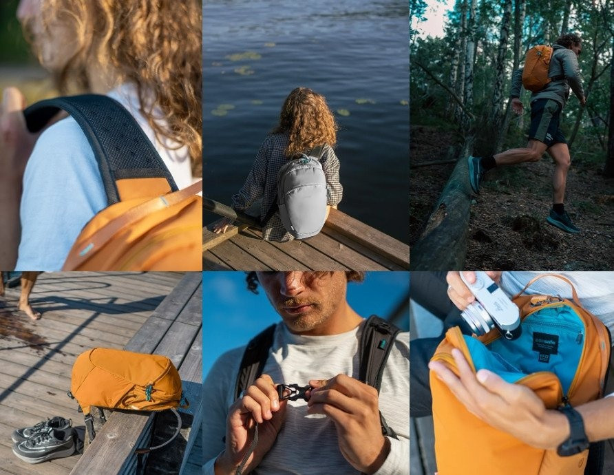 Рюкзак Pacsafe Eco 18 Econyl 41102145 (серый)