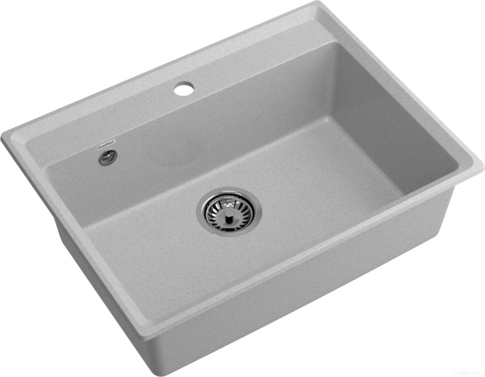 Кухонная мойка GranFest GF-LV-660 (серый)