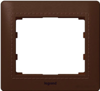 Рамка Legrand Galea Life 1 пост (кожа)