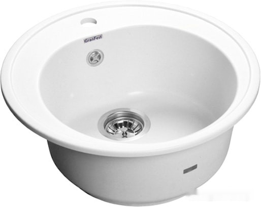 Кухонная мойка GranFest GF-R510 (иней)
