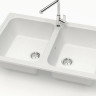 Кухонная мойка Marrbaxx Карельский камень модель 20/G31 (белый)