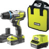 Дрель-шуруповерт Ryobi R18DDBL-220S 5133003435 (с 2-мя АКБ)