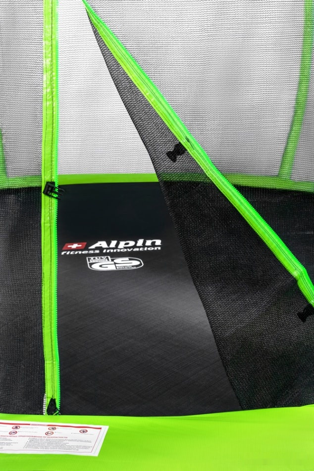 Батут Alpin Sky 10ft - 312 см с защитной сеткой и лестницей