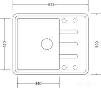 Кухонная мойка Zorg Torino 62 (пески сахары)