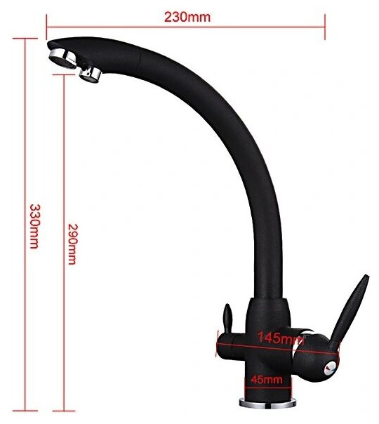 Смеситель Frap F4399-4