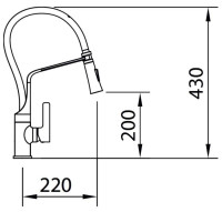 Смеситель Clever Grifos Chef 99735