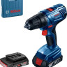 Дрель-шуруповерт Bosch GSR 180-LI Professional 06019F8109 (с 2-мя АКБ, кейс)