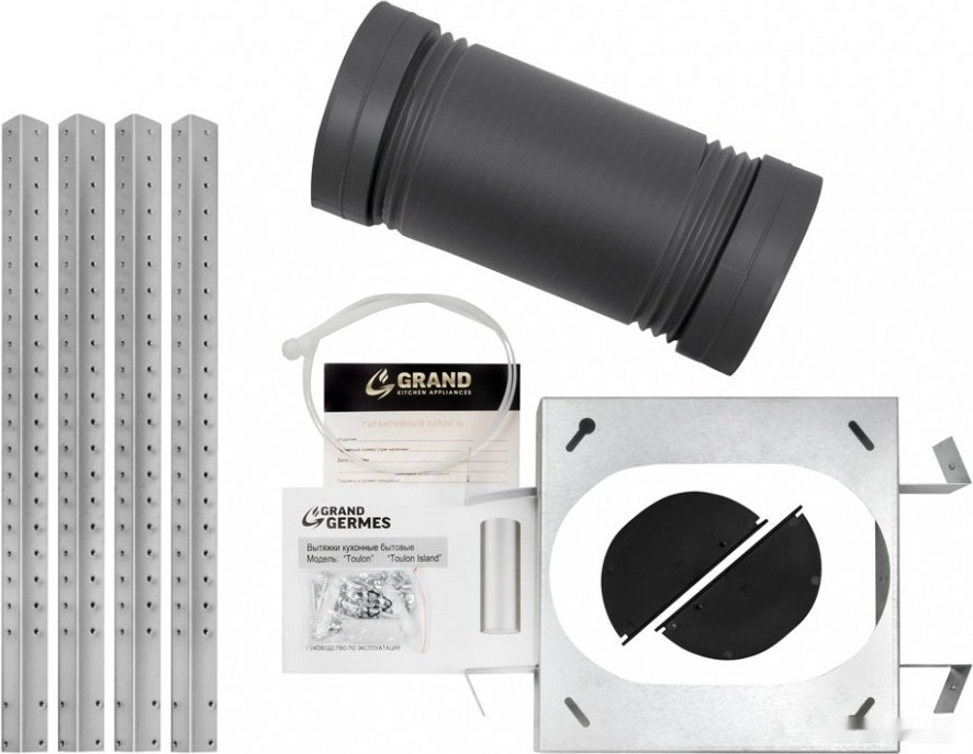 Вытяжка GrandGermes Toulon Island 39 (нержавеющая сталь)