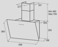 Вытяжка Elica Shade BL/A/60