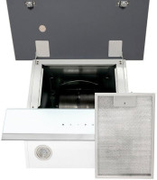 Вытяжка Grand Gloucester 60 (белый/нержавеющая сталь)