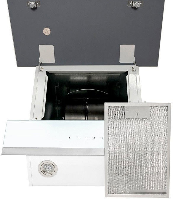 Вытяжка Grand Gloucester 60 (белый/нержавеющая сталь)