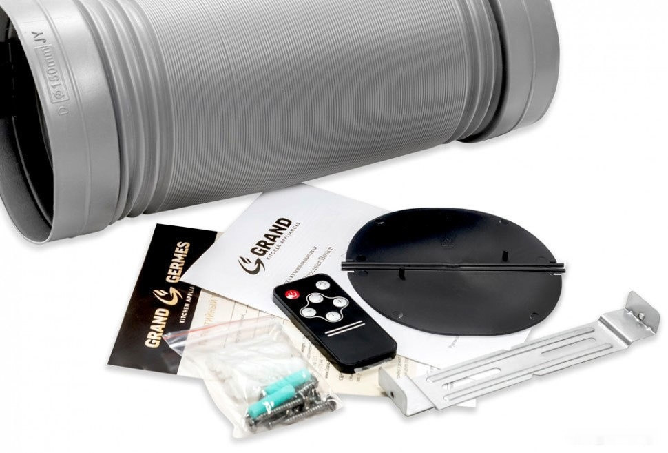 Вытяжка Grand Gloucester 60 (белый/нержавеющая сталь)