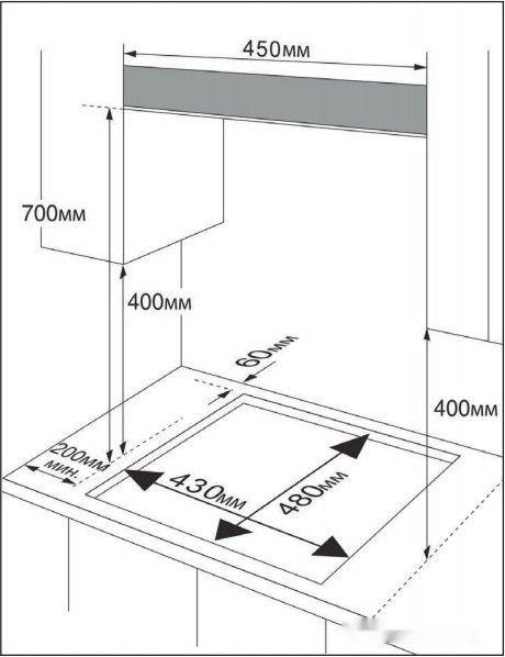 Варочная панель Avex HM 4534 B