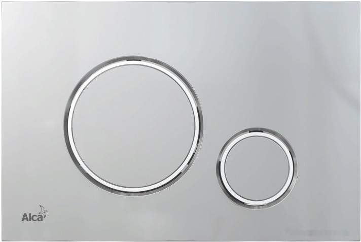 Панель смыва Alcaplast M772 (хром матовый/хром глянцевый)