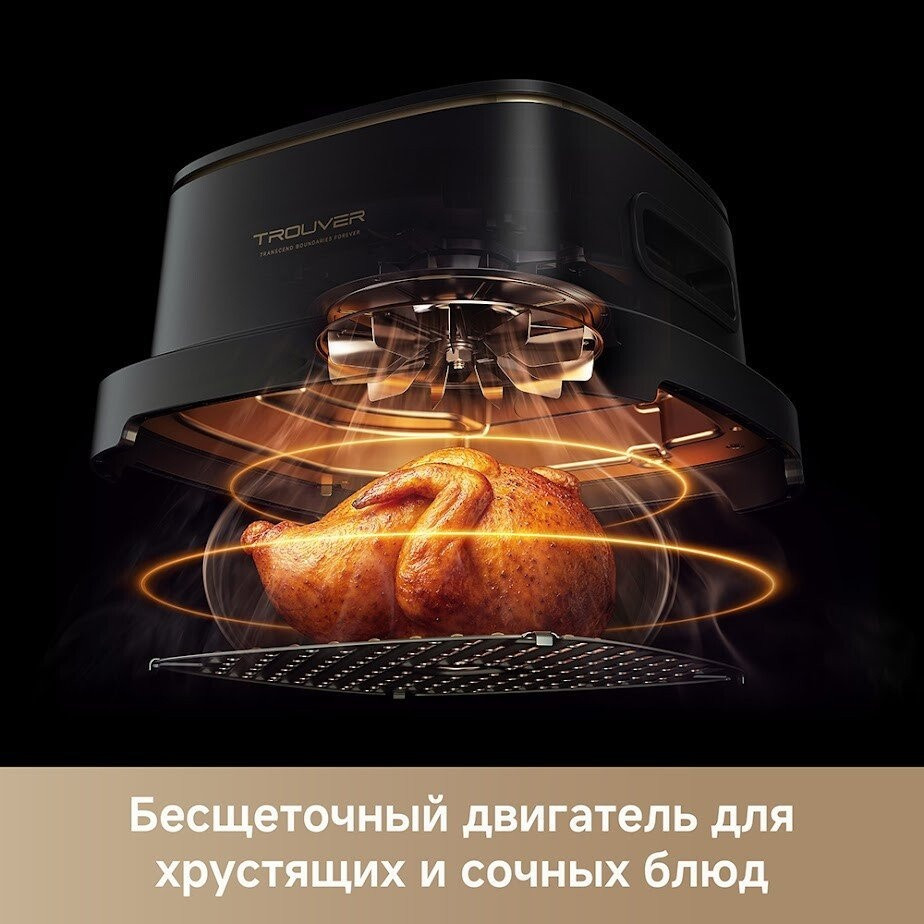 Аэрогриль Trouver Air Fryer AF20 Pro (черный)