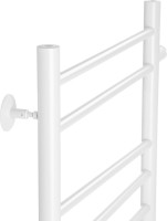 Полотенцесушитель Ростела Свирель V 500x700/7 1" (Ral 9016, боковое подключение)