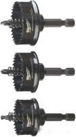 Буровая коронка Milwaukee Shockwave Impact 49224800 (3 шт)