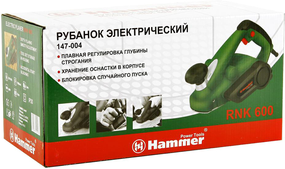 Электрорубанок Hammer RNK600