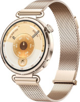 Умные часы Huawei Watch GT 6 41 мм (золотистый, с золотистым миланским браслетом, международная версия)