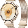Умные часы Huawei Watch GT 6 41 мм (золотистый, с золотистым миланским браслетом, международная версия)