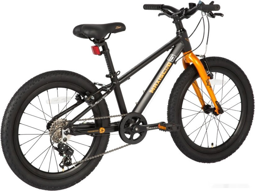 Детский велосипед Maxiscoo 5Bike 20 M 2024 (черный матовый)